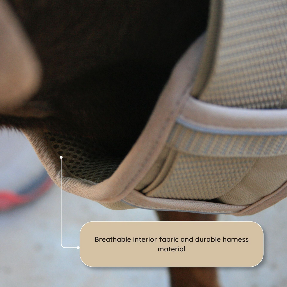 Standard Harness interior padding, Desert Tan