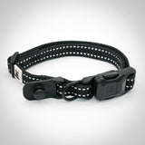 Slim CLICK & GO Collar in Onyx Black