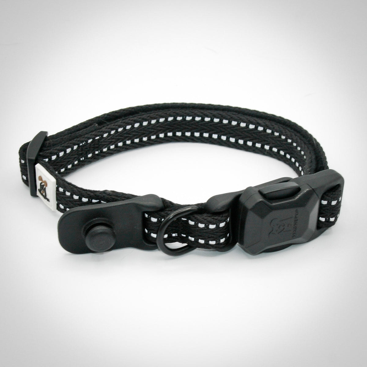 Slim CLICK & GO Collar in Onyx Black