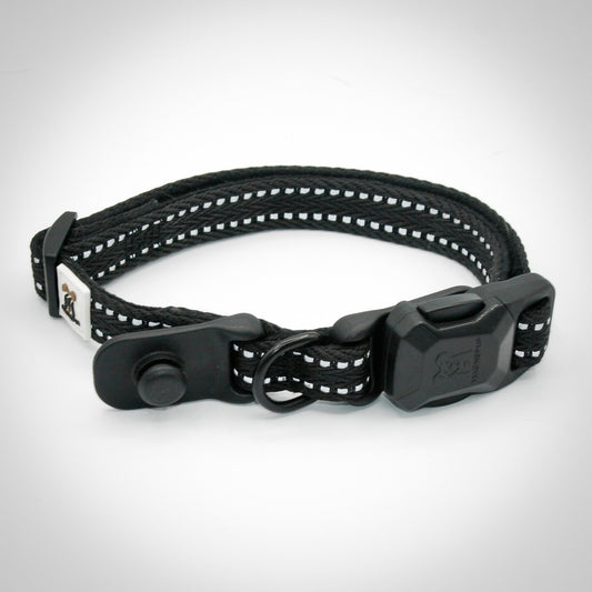 Slim CLICK & GO Collar in Onyx Black
