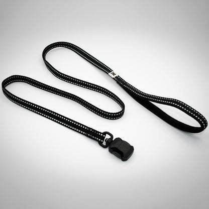 Slim CLICK & GO 4ft Leash in Onyx Black