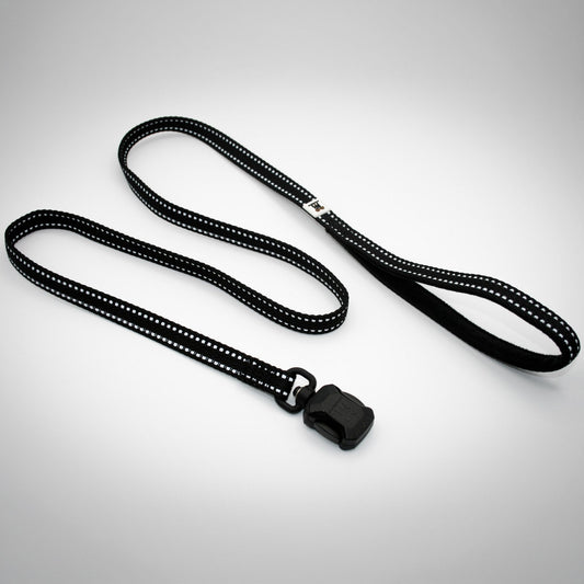 Slim CLICK & GO 4ft Leash in Onyx Black
