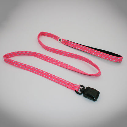 Slim CLICK & GO 4ft Leash in Pink