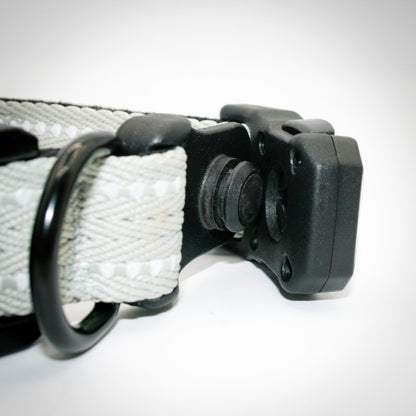 Silver Sage Standard collar — buckle open