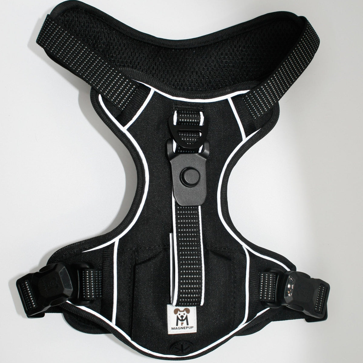 Standard Harness with Waste Bag in Onyx Black
