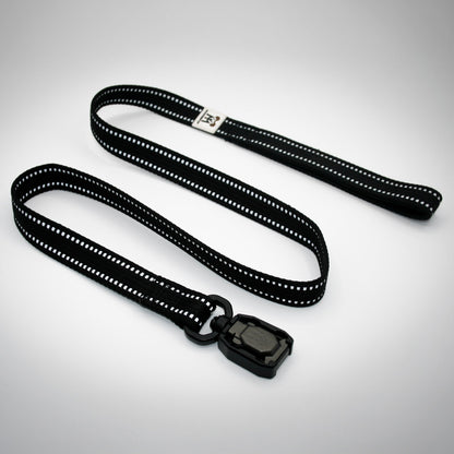 Standard CLICK & GO 4ft Leash in Onyx Black