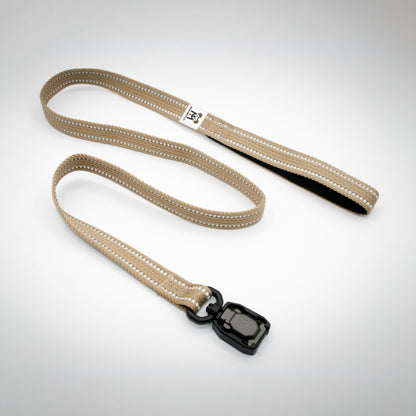 Standard CLICK & GO 4ft Leash in Desert Tan