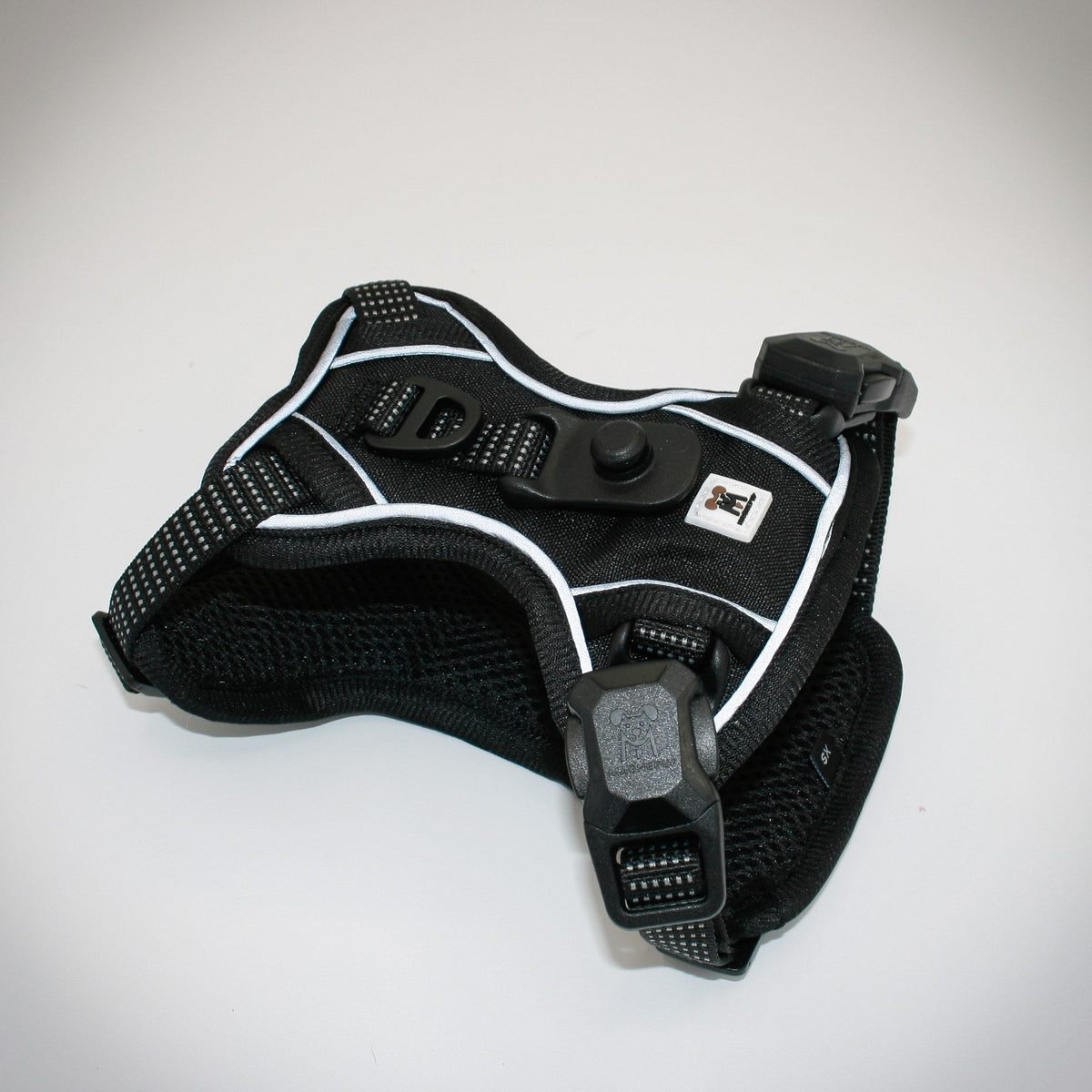 Onyx Black XS Harness — angled view