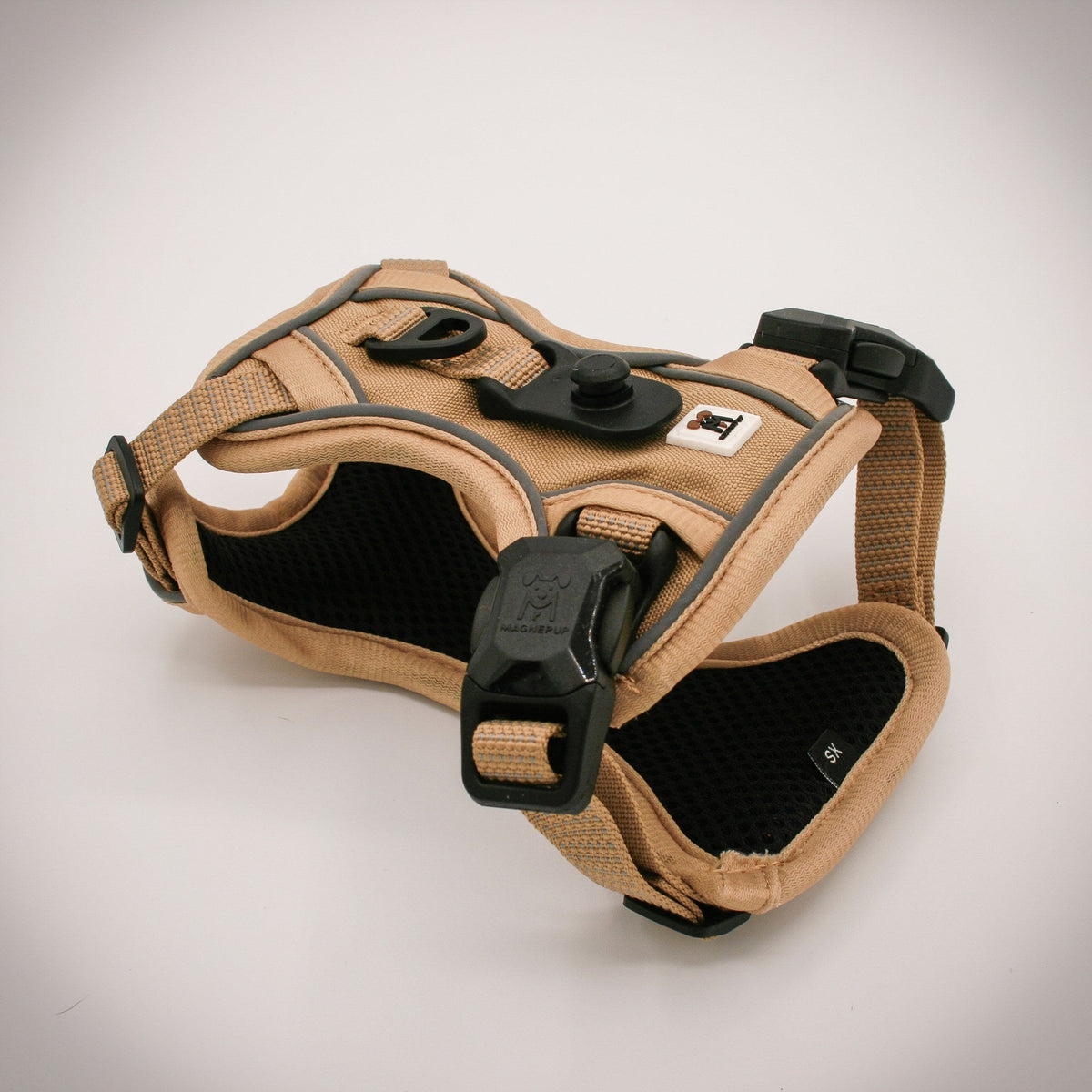 Desert Tan XS Harness — angled view